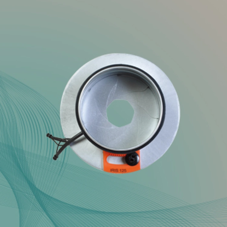 Ирисова клапа за кръгли въздуховоди, диаметър 200 mm