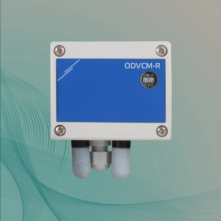 Outdoor temperature humidity TVOC sensor - 24 VDC PoM supply