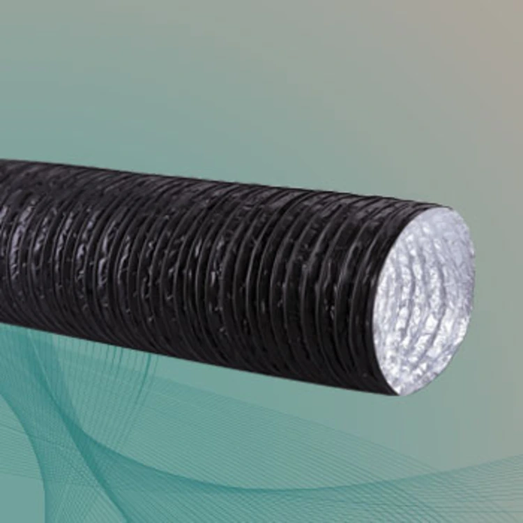 Texoflex Black Combi uninsulated flexible duct - diameter 127 mm